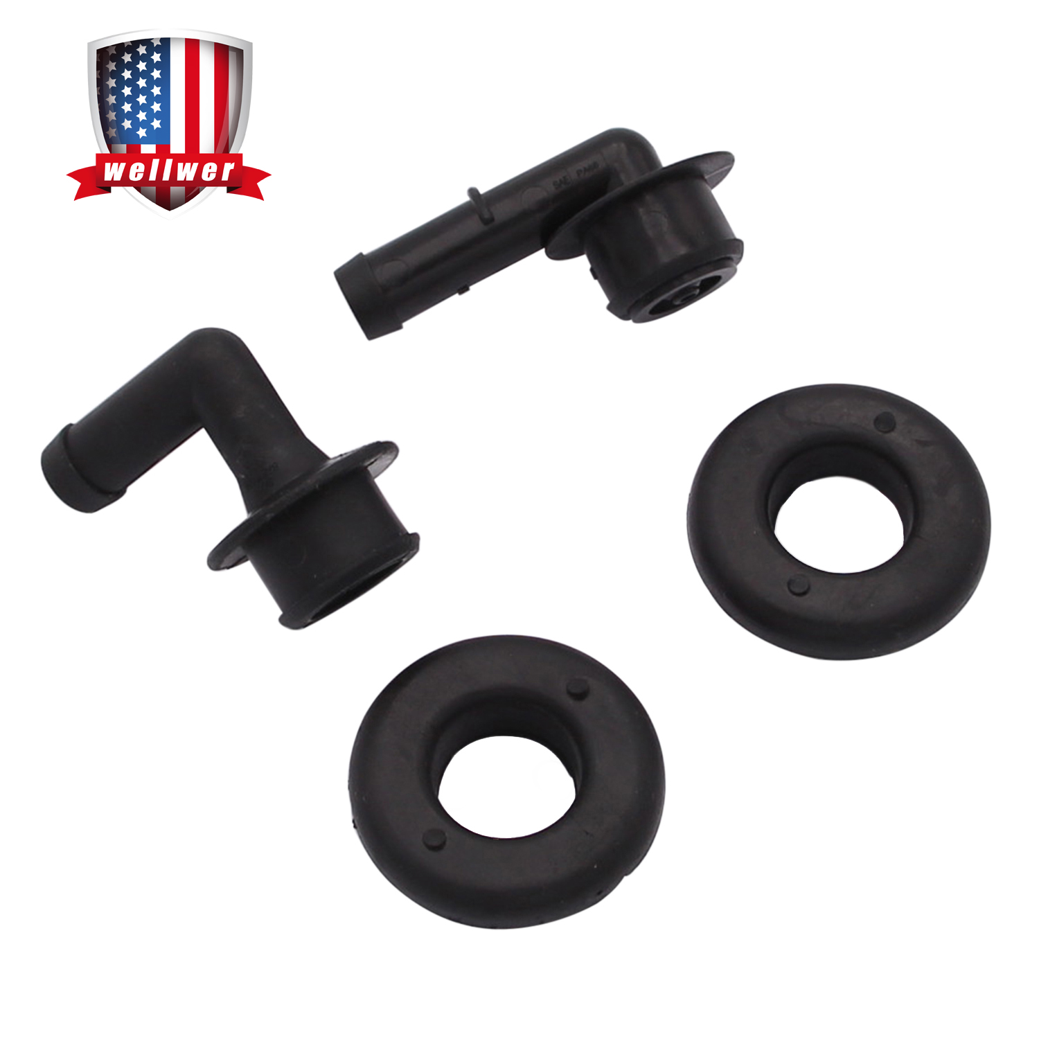 PCV CCV Vent Valve Elbows & Grommets Kit Fit for 0004 Jeep Grand Cherokee 4.0L eBay