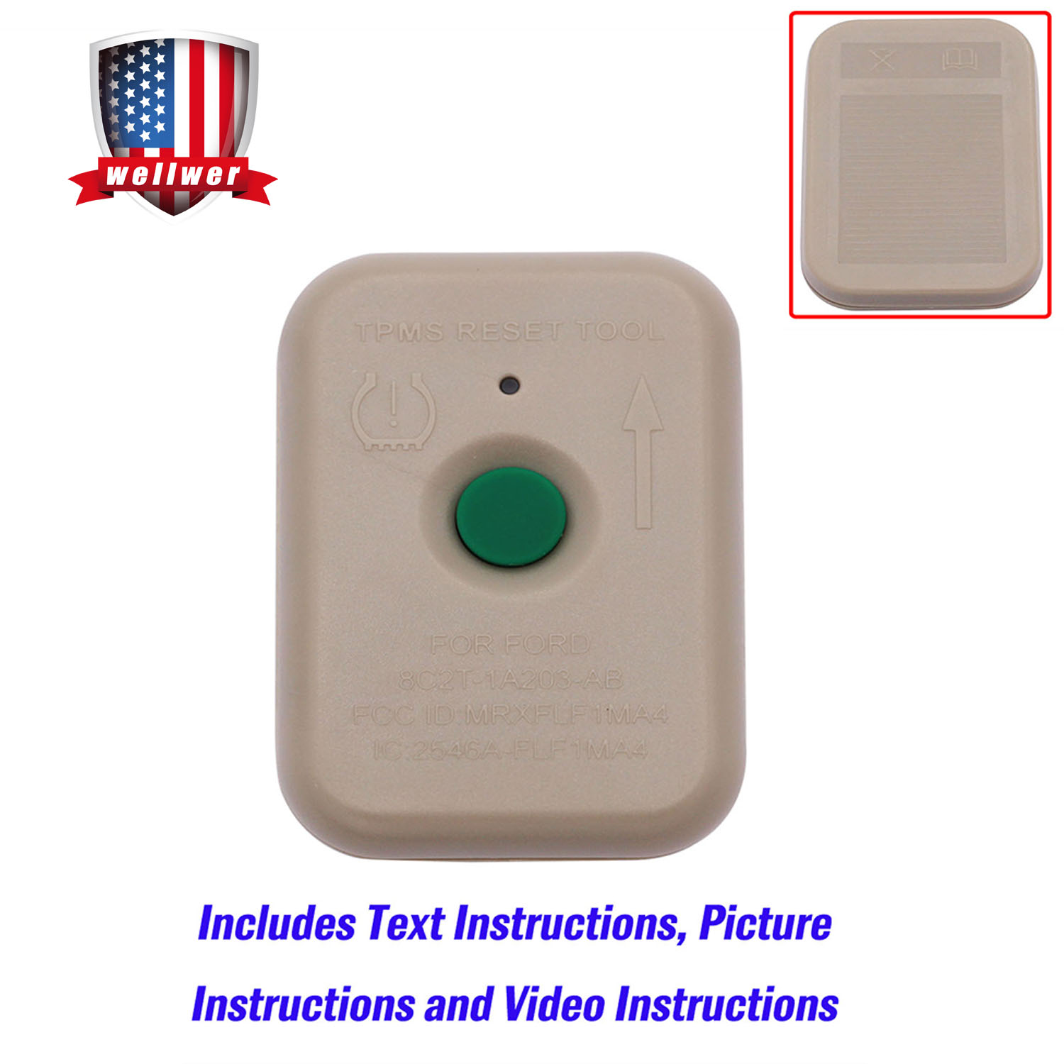 TPMS-19 Tire Pressure Monitoring Sensor TPMS Fits for Ford Lincoln 8C2Z-1A203-A | eBay